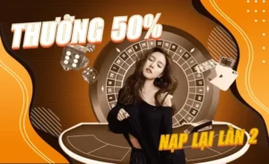 Chương Trình Nạp Lần 2 Tặng 50% Tại Nhà Cái Vibet88 Siêu Đỉnh