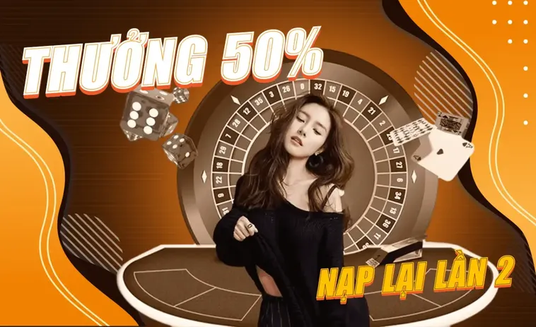Chương Trình Nạp Lần 2 Tặng 50% Tại Nhà Cái Vibet88 Siêu Đỉnh